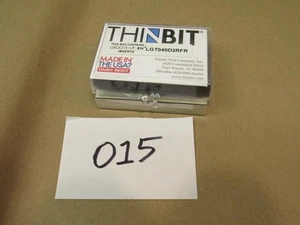 10 pcs Kaiser Thinbit Grooving Inserts LGT040D2RFR - Picture 1 of 5