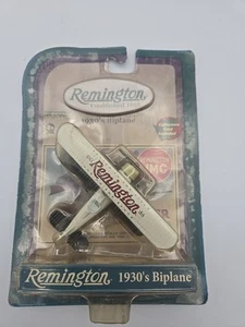 Remington Biplane 1930s American Classic NEW With Collectible Card - Picture 1 of 8