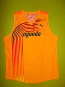 Laufweste UGANDA (XL) PUMA Daegu 2011 KIPLAGAT PERFECT Made in PORTUGAL Shirt - Bild 1 von 7