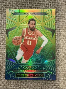 2024-25 Panini Obsidian Trae Young Caldera Flood SSP #73 Hawks š„š„ - Picture 1 of 2