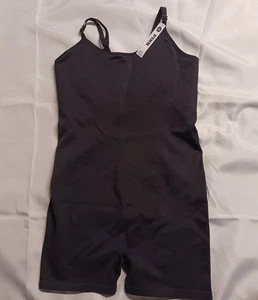 Body da allenamento corto ROSA Victoria's Secret supporto leggero morbido senza cuciture. Piccolo - Foto 1 di 6
