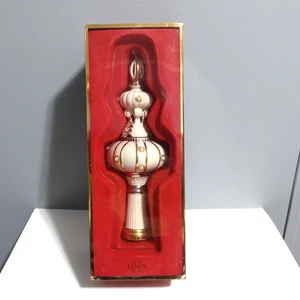 Lenox 10" Christmas Tree Topper Florentine With Pearls - Bild 1 von 11