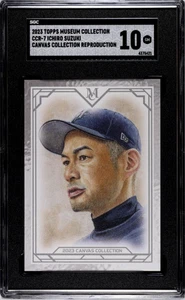 2023 Museum Collection #CCR-7 Ichiro Canvas Collection Reproduction SGC 10 - Picture 1 of 2