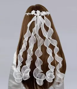 Kopfschmuck Haarschmuck Haarreif Haarkranz zum Kommunionkleid Kommunionskleid *2 - Bild 1 von 3