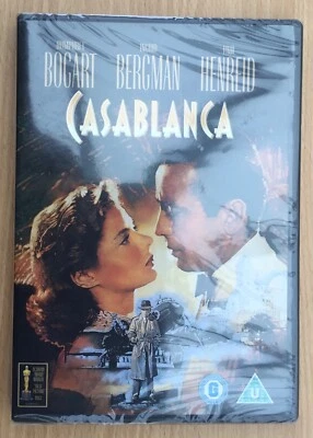 🌟CASABLANCA🌟HUMPHREY BOGART🌟DVD FILM🌟BRAND NEW AND SEALED🌟UK🇬🇧SELLER🌟 - Image 1 of 4
