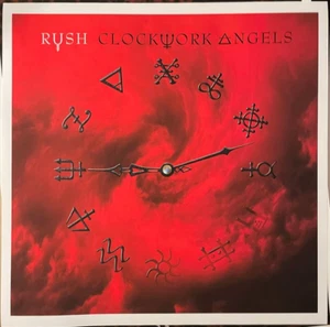 RUSH Clockwork Angels Cover Art Print Poster Geddy Lee Alex LIfeson Neal Peart - Picture 1 of 5