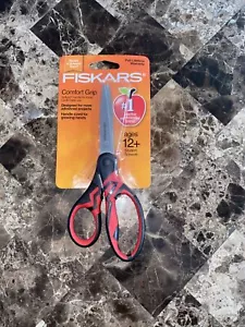 Comfort Grip Scissors Fiskars Stainless Steel Antimicrobial Handle(1) - Picture 1 of 3