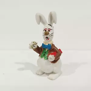 Alicia en el país de las maravillas 1984 2,5" conejo blanco figura de PVC Apollo Schleich Alemania - Imagen 1 de 4
