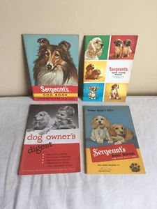 Vintage Mixed Lot Of 4 1940s Sergeants Dog Care Advertising Pamphlets - Bild 1 von 9