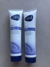 Lot of 2 Avon Care 3 in 1 Cleansing Lotion with Aloe and Ginger 3.4 fl oz ea