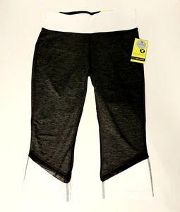 Leggings Xersion para mujer ajuste medio de compresión Capri gris nuevo con etiquetas $36 - Imagen 1 de 12