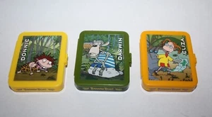 VTG Wild Thornberry's Storage Containers Lot Of 3 Banana Boat No Keychains  - Picture 1 of 4
