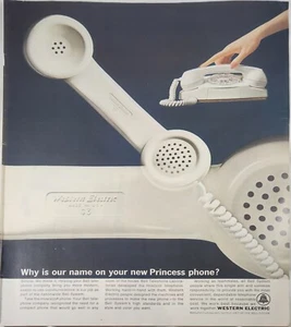1964 Western Electric manufacturing and supply unit Bell System 13 x 10 Princess - Picture 1 of 1