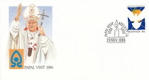 Pope Visit Australia Cover Adelaide 1986 (99452) - Picture 1 of 1