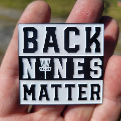 Top Quality Disc Golf Enamel Pin - Strong, detailed swag for your bag - BNM - Image 1 of 3