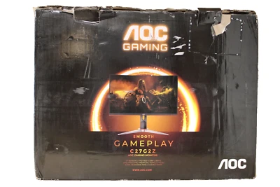 AOC C27G2Z 27' Curved Frameless 0.5ms 240hz Gaming Monitor Black - Image 1 of 4