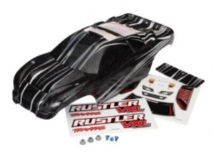 3719 Traxxas Body, Rustler® VXL, ProGraphix® (replacement for the painted body. - Picture 1 of 1