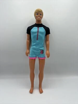 Muñeca Beach Blast Ken 1988, sin caja, sin accesorios Foto 1 de 4