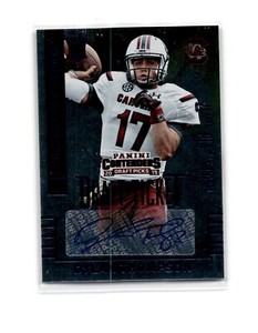 2015 Contenders Draft Picks College Draft Ticket Blue Foil #262 Dylan Thompson