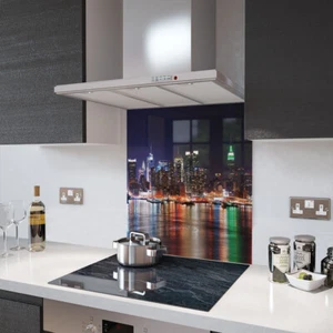 Glass Splashbacks Manhattan Skyline Glass and Accessories - By Premier Range - Picture 1 of 6