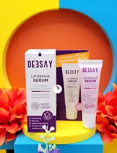 Deesay Lip Repair Serum Aloe Vera Pentavitin Collagen Nourishing Juicy Pink 8 ml - Picture 1 of 21