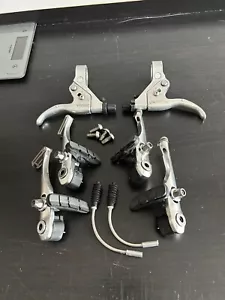 Shimano STX RC BL/BR MC 40 freni a V + Set leve F&R - Foto 1 di 8