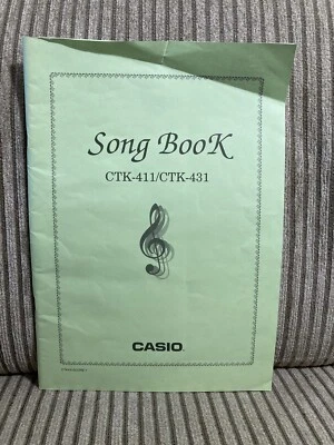 Casio Song Music Book for the CTK-411 and CTK-431 Keyboard, 85 Songs on 76 Pages - Image 1 of 3
