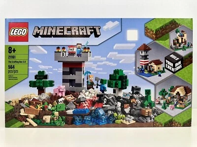 LEGO The Crafting Box 3.0 Minecraft (21161) Building Set Collectible Toy 564pcs - Image 1 of 4