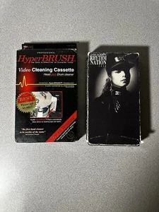 Janet Jackson - Rhythm Nation 1814 (VHS, 1989) and Used Head Cleaner. - Bild 1 von 5