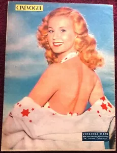 VIRGINIA MAYO Cover Cinevie 1947 Filme Eleanor Parker C. Colbert Joan Caulfield - Bild 1 von 6