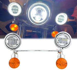 Motorcycle LED Passing Light Bar  For  Honda VTX 1800 N 1800R VTX1800C VTX - Picture 1 of 12