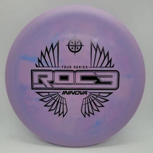 Innova Color Glow Pro Tour Series Roc3 Purple Swirl/Black stamp 174g - Picture 1 of 3