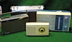 Job Lot Of 4 Vintage Transistor Radios - Picture 1 of 14