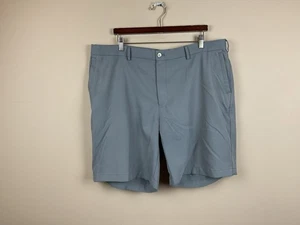 Peter Millar Crown Sport Golf Shorts Men 40 X 9 Gray Polyester - Picture 1 of 10