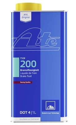 Original TYP 200 Racing Quality DOT 4 Brake Fluid, 1 Liter Can Foto 1 de 2