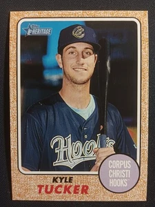 2017 Topps Heritage Minor League Kyle Tucker #130 - Picture 1 of 2