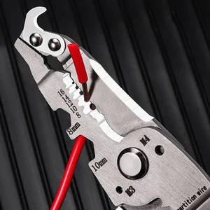 Fast Cutting Wire Stripper Foldable Wire Stripping Pliers Motor Repair - Picture 1 of 7