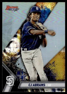 Bowman's Best #TP-2 2019 CJ Abrams Top Prospects Refractor - Imagen 1 de 2