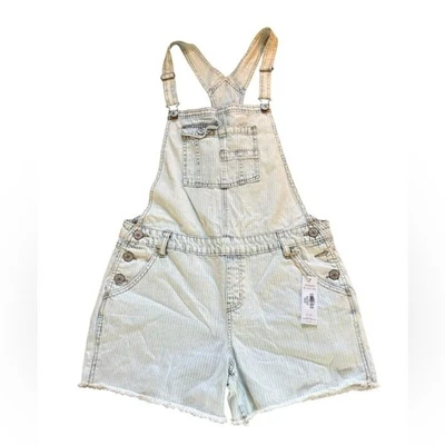 Pantalones cortos de mezclilla a rayas blanqueado Natural Reflections para mujer XXL NUEVOS Foto 1 de 4