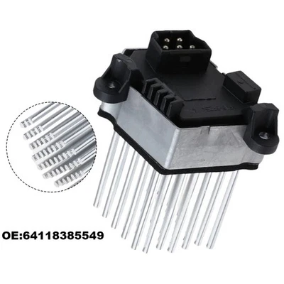 Direct Fit Heater Blower Motor Resistor for BMW For X3 X5 64116929540 1998 2015 - Image 1 of 4