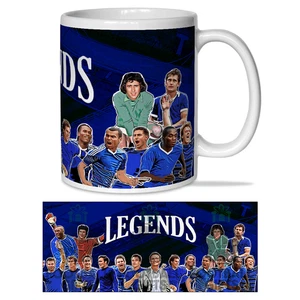 Chelsea Club Legends bedruckte Tasse Tasse Zola Lampard etc. blau Tasse Geschenk - Bild 1 von 1