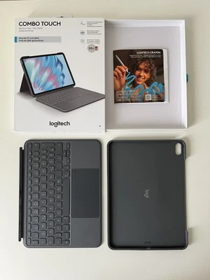 Logitech Combo Touch Hülle für das 11’’ Ipad Air (M2), 2024 - Bild 1 von 4