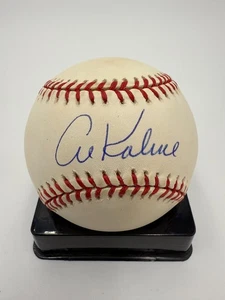 AL KALINE SIGNED/AUTO'D OFFICIAL RAWLINGS MLB AMERICAN LEAGUE BASEBALL - JSA - Picture 1 of 10
