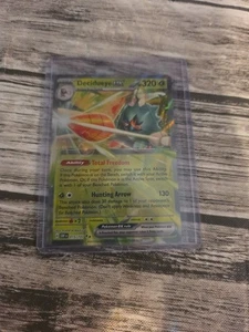 Pokémon TCG Decidueye ex Sv03: Obsidian Flames 015/197 Holo Double Rare - Picture 1 of 2