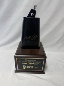 Will Ferrell SIGNIERTE COWBELL TROPHÄE SELTEN - 25. jährlicher klassischer Golfklassiker - Bild 1 von 5
