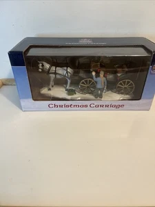 2004 Carole Towne Lemax Collection Christmas Carriage - Picture 1 of 3
