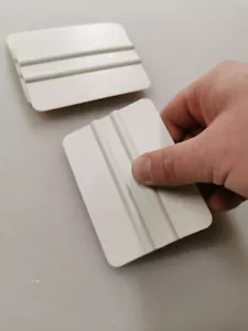 Carta bianca Squeegee strumento applicazione involucro vinile decorazione raschietto 3 m - Foto 1 di 1