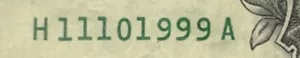 Birthday/Anniversary Note - H11101999A - November 10, 1999 or October 11, 1999 - Picture 1 of 2
