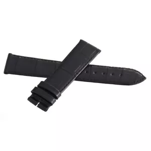 Cinturino orologio originale Longines 20mm x 18mm pelle di alligatore nero L682144254 - Foto 1 di 5