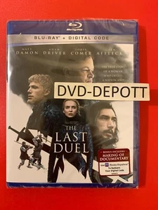 The Last Duel Blu Ray + Digital HD Brand New FAST Same Day Free Shipping! - Foto 1 di 1